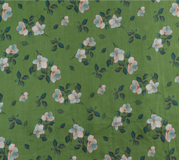 custom design woven print linen fabric