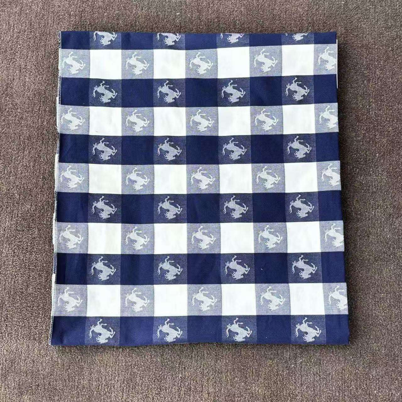 high quality 100% cotton woven jacquard fabric eco friendly and stretch microfiber for mattresses yarn dyed pattern