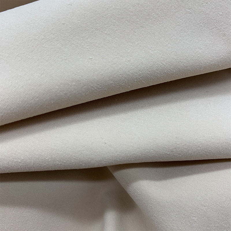polyester fabric t400 plain weave cloth woven plain cotton imitation stretch silk cotton feel fabric