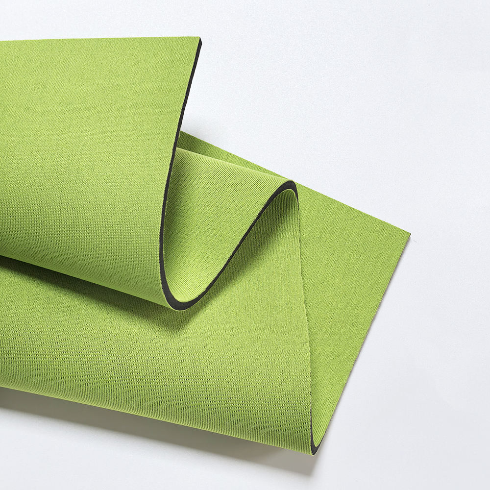neoprene rubber sheet coated polyester nylon fabric 2mm 3mm 4mm neoprene fabric for clothing