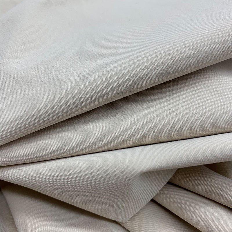 polyester fabric t400 plain weave cloth woven plain cotton imitation stretch silk cotton feel fabric