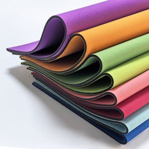 neoprene rubber sheet coated polyester nylon fabric 2mm 3mm 4mm neoprene fabric for clothing