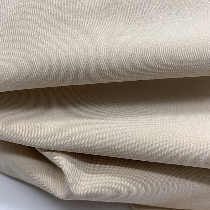 polyester fabric t400 plain weave cloth woven plain cotton imitation stretch silk cotton feel fabric