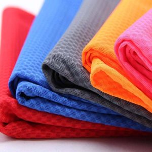 fashion 220gsm soft summer shoes material polyester mesh cloth outdoor fabric
