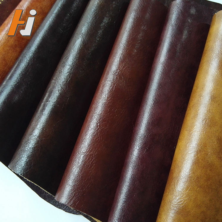 good quality waterproof pu leather fabric for sofa home furniture synthetic leather