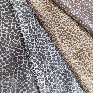 Wholesale African Gold zebra Snake Leopard Cheetah Abstract Leaf Pattern Satin Tie Dye Disperse Printed Rayon Fabric for Garment