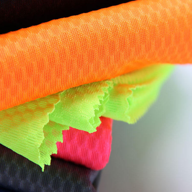 fashion 220gsm soft summer shoes material polyester mesh cloth outdoor fabric
