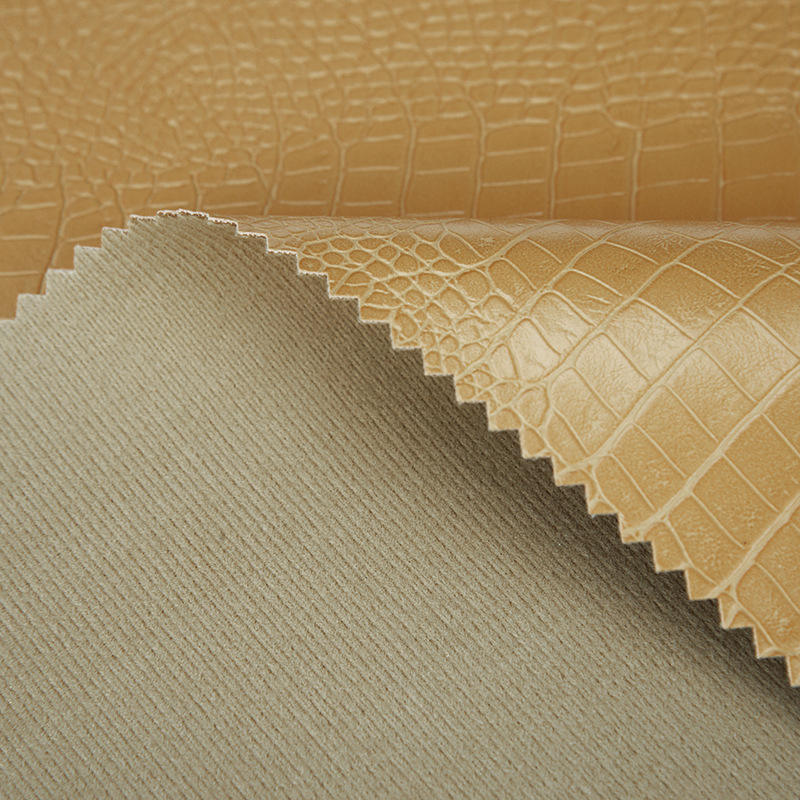 high quality waterproof skin pattern faux leather, eco friendly custom pu leather for wallet bag sofa shoe