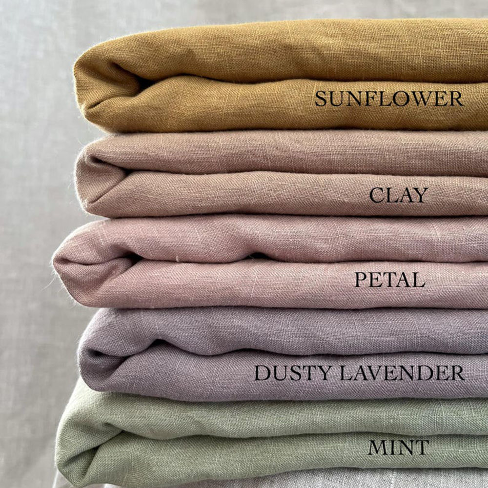 high quality 100% organic linen fabric twill style natural plain clothing for shirt