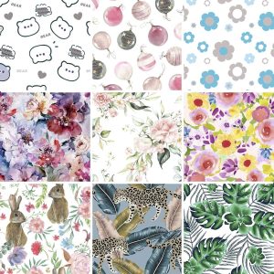 digital print custom pattern cotton soft 100% polyester home textile fabric